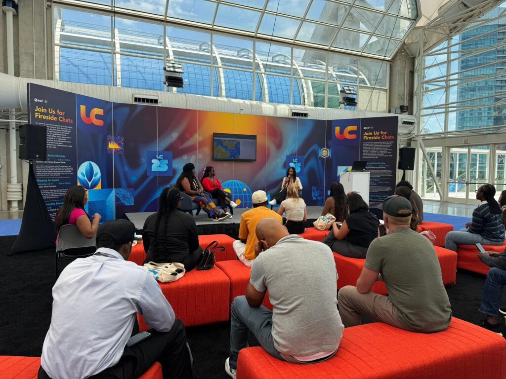 BCRP students at the Esri User Conference in San Diego — Black Tech Link BIPOC Coastal Research Program (BCRP)
